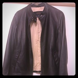 Authentic Coach ladies leather jacket.